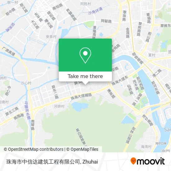珠海市中信达建筑工程有限公司 map