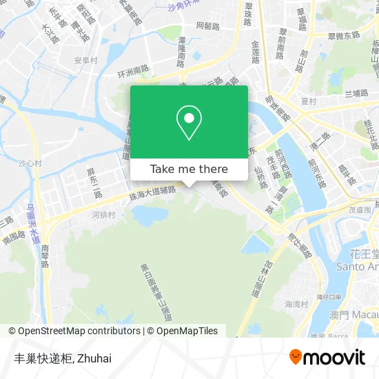 丰巢快递柜 map