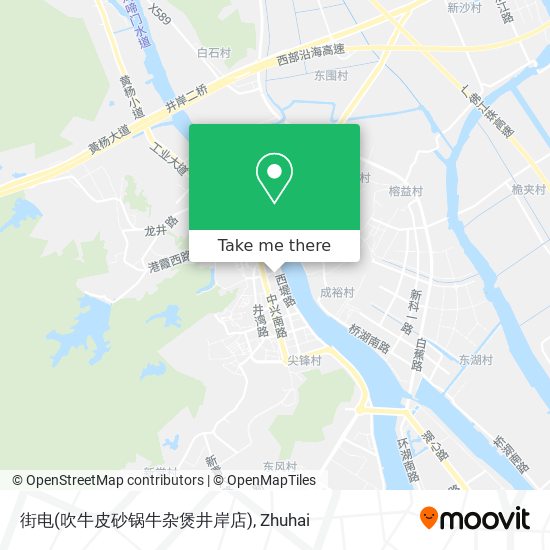 街电(吹牛皮砂锅牛杂煲井岸店) map