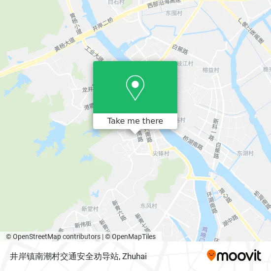 井岸镇南潮村交通安全劝导站 map