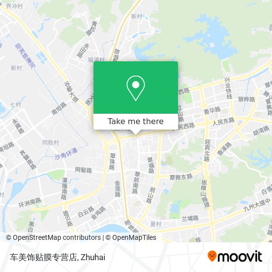 车美饰贴膜专营店 map