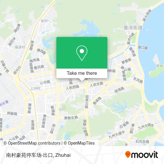 南村豪苑停车场-出口 map