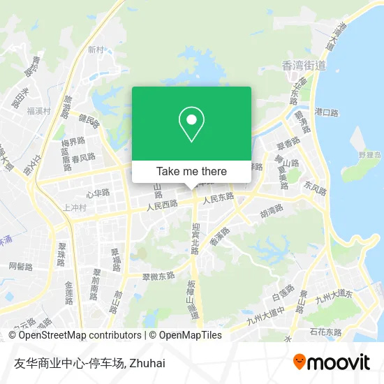 友华商业中心-停车场 map