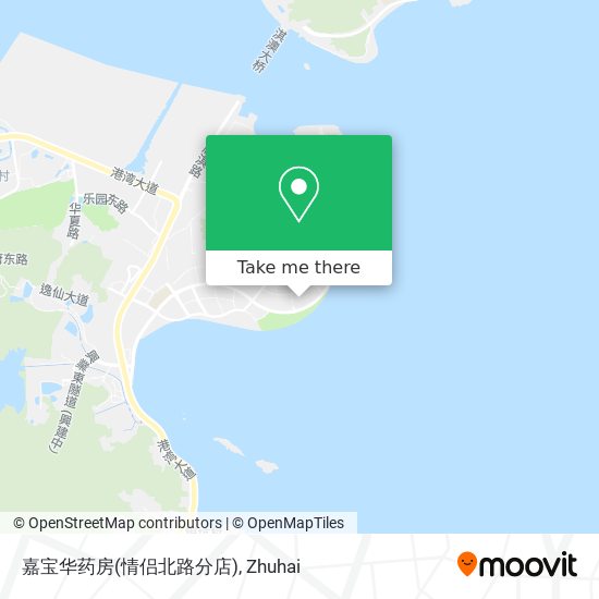 嘉宝华药房(情侣北路分店) map