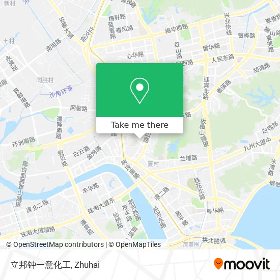 立邦钟一意化工 map