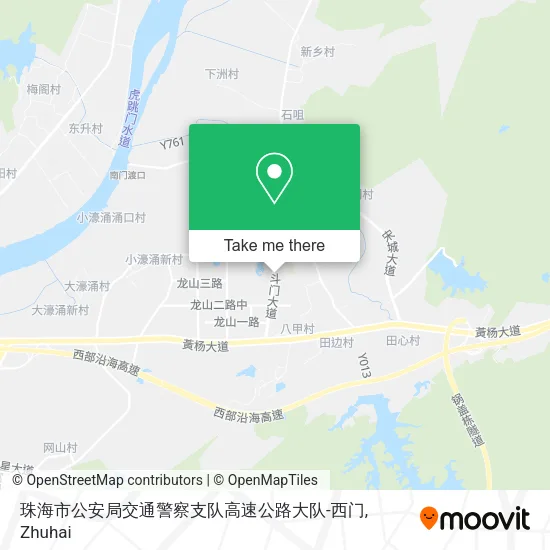 珠海市公安局交通警察支队高速公路大队-西门 map