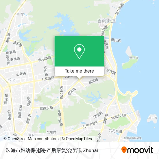 珠海市妇幼保健院-产后康复治疗部 map