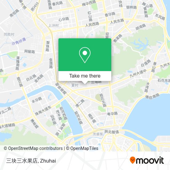 三块三水果店 map