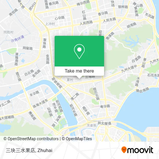 三块三水果店 map