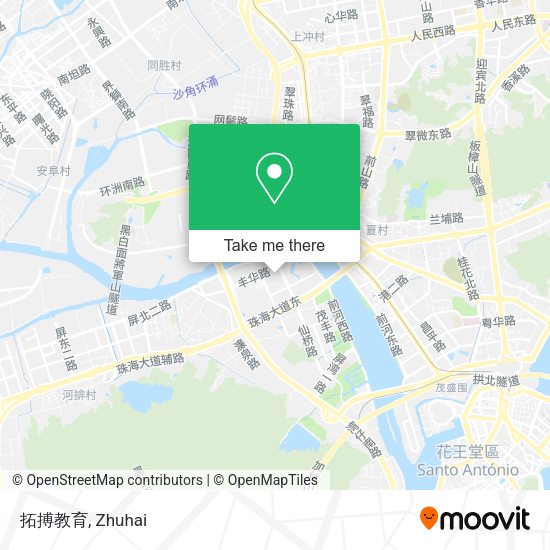 拓搏教育 map