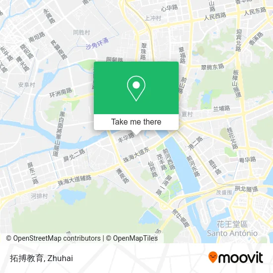 拓搏教育 map