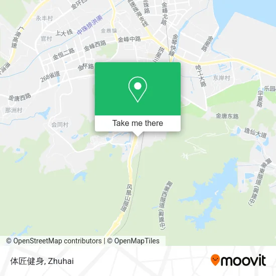 体匠健身 map