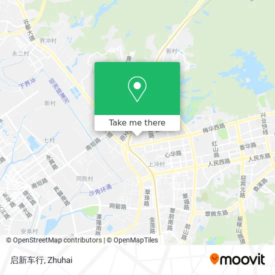 启新车行 map