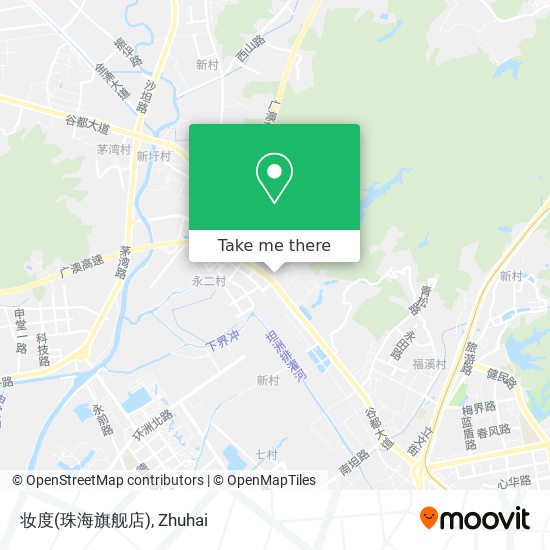 妆度(珠海旗舰店) map