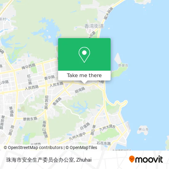 珠海市安全生产委员会办公室 map