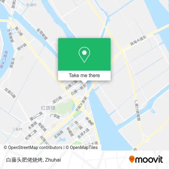 白藤头肥佬烧烤 map