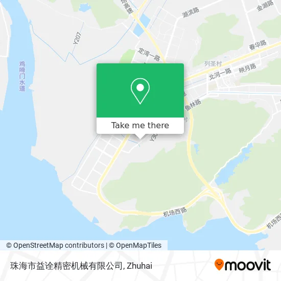 珠海市益诠精密机械有限公司 map