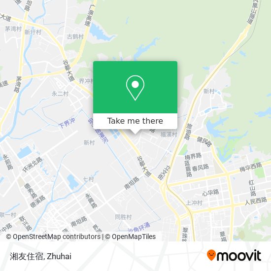湘友住宿 map