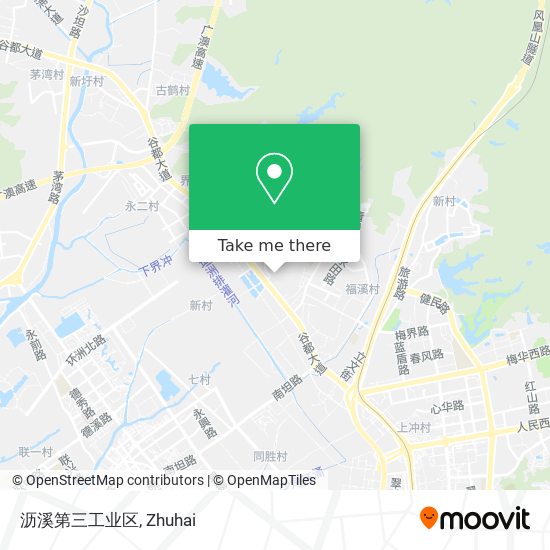 沥溪第三工业区 map