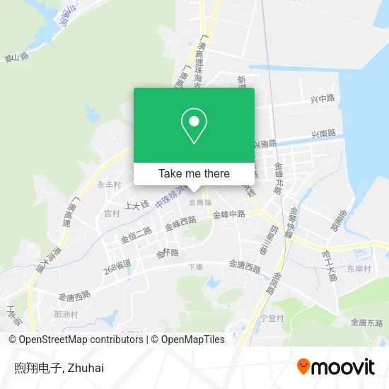 煦翔电子 map