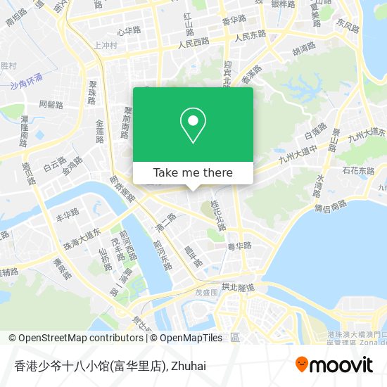 香港少爷十八小馆(富华里店) map