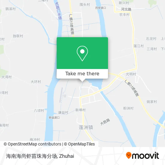 海南海尚虾苗珠海分场 map