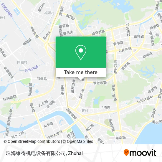 珠海维得机电设备有限公司 map