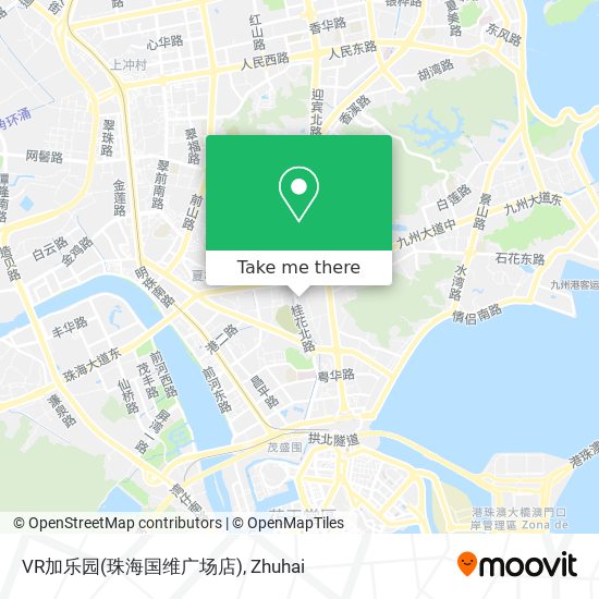 VR加乐园(珠海国维广场店) map