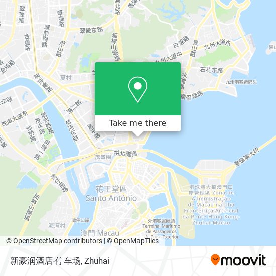 新豪润酒店-停车场 map
