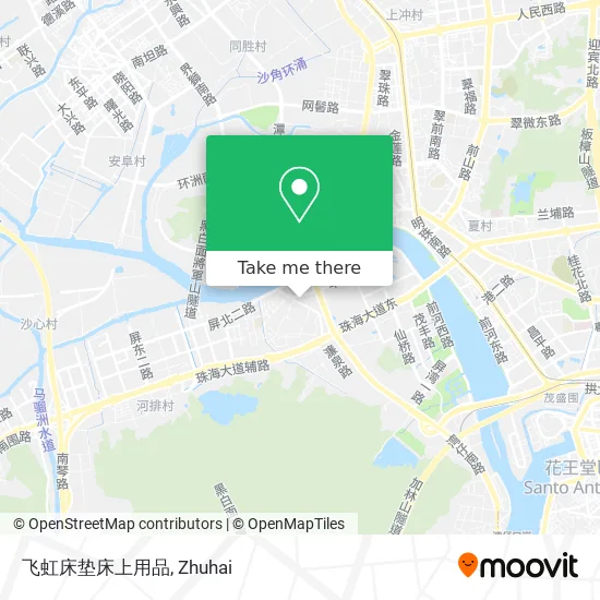 飞虹床垫床上用品 map