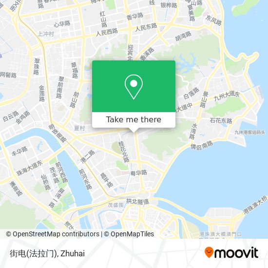 街电(法拉门) map