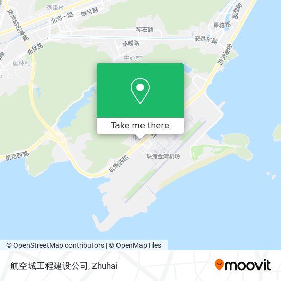 航空城工程建设公司 map