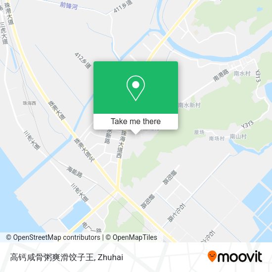 高钙咸骨粥爽滑饺子王 map