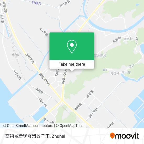 高钙咸骨粥爽滑饺子王 map