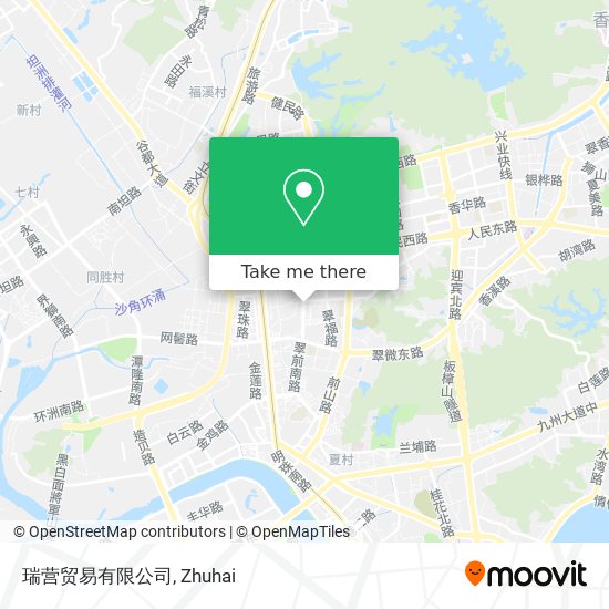 瑞营贸易有限公司 map