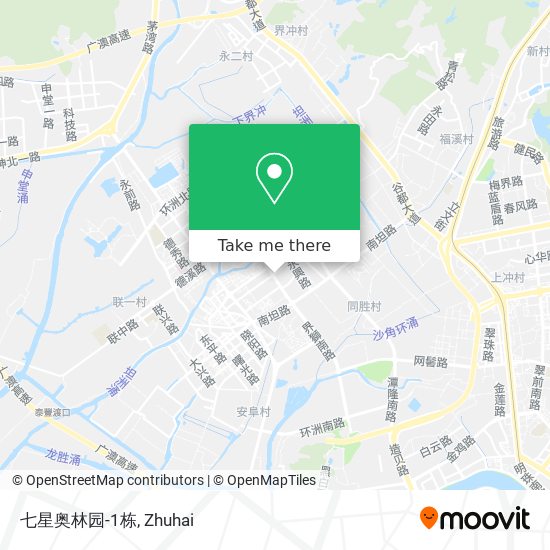 七星奥林园-1栋 map