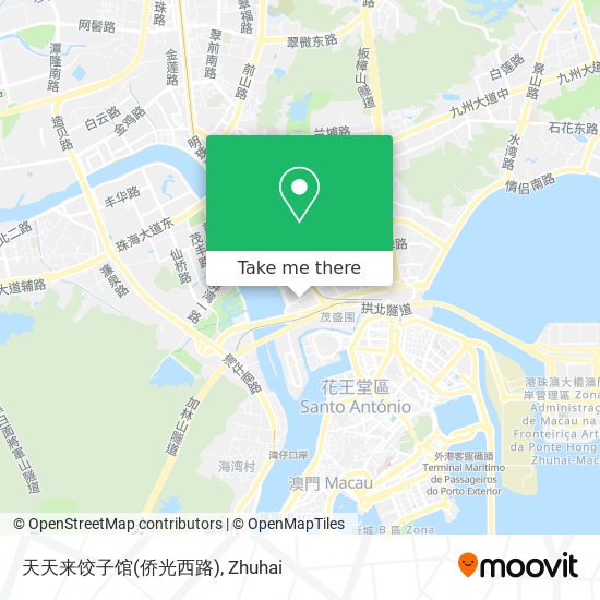 天天来饺子馆(侨光西路) map
