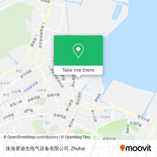 珠海赛迪生电气设备有限公司 map