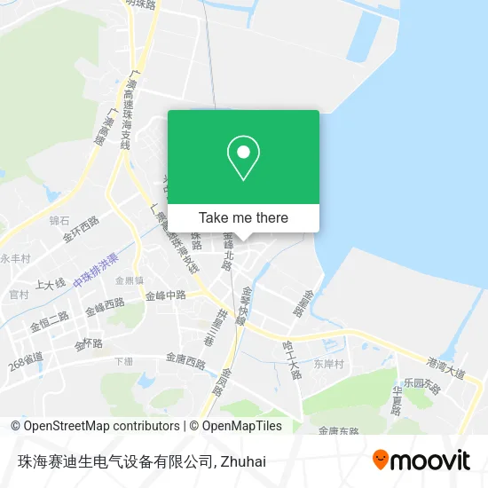 珠海赛迪生电气设备有限公司 map