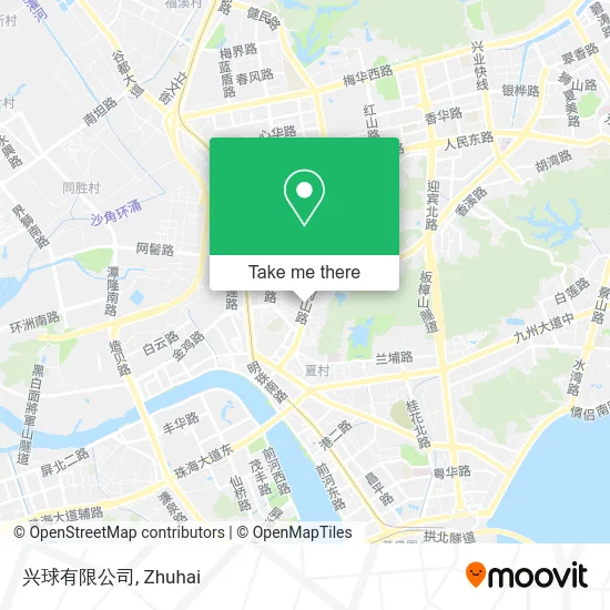 兴球有限公司 map