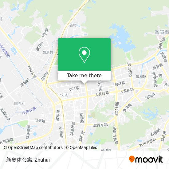 新奥体公寓 map