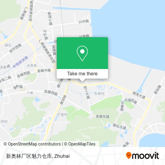 新奥林厂区魅力仓库 map