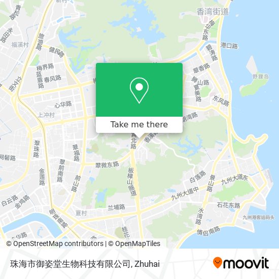 珠海市御姿堂生物科技有限公司 map