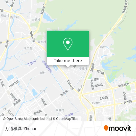 万通模具 map