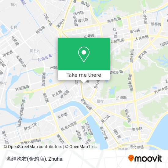 名绅洗衣(金鸡店) map