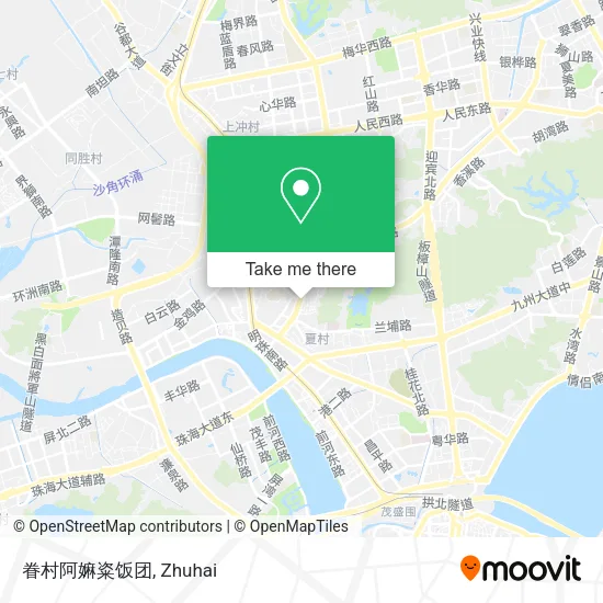眷村阿嫲粢饭团 map