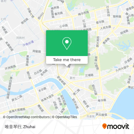 唯音琴行 map