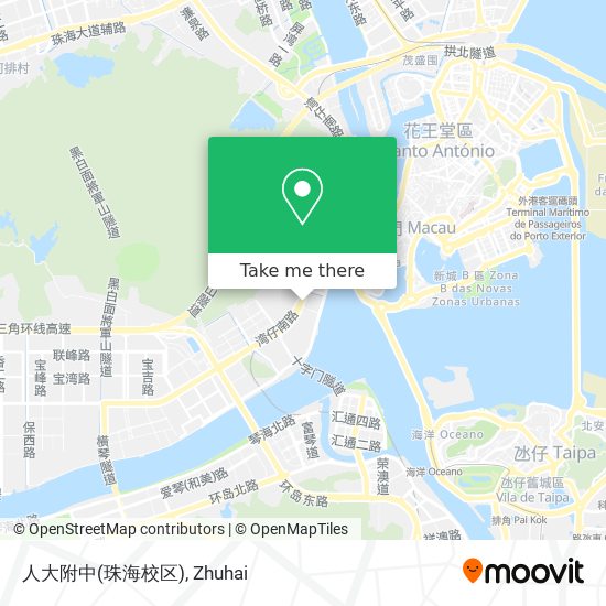 人大附中(珠海校区) map