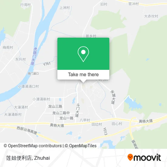 莲姐便利店 map