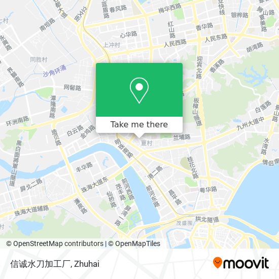 信诚水刀加工厂 map